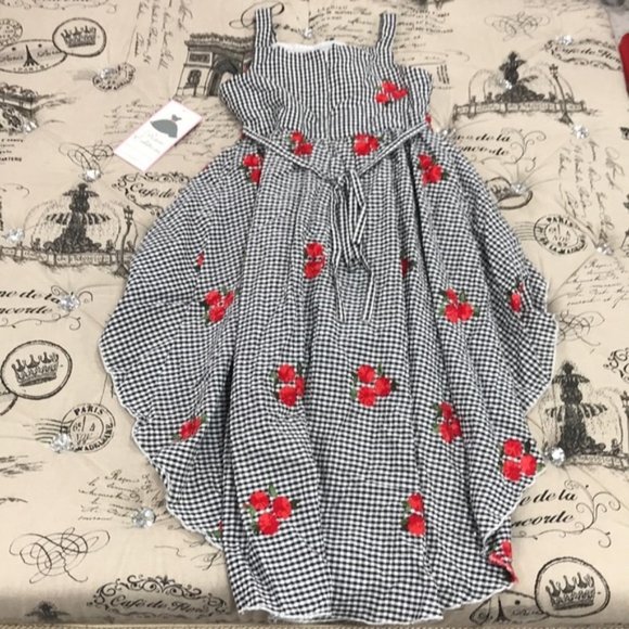 Rare Editions Big Girls Embroidered Dress - Picture 4 of 7